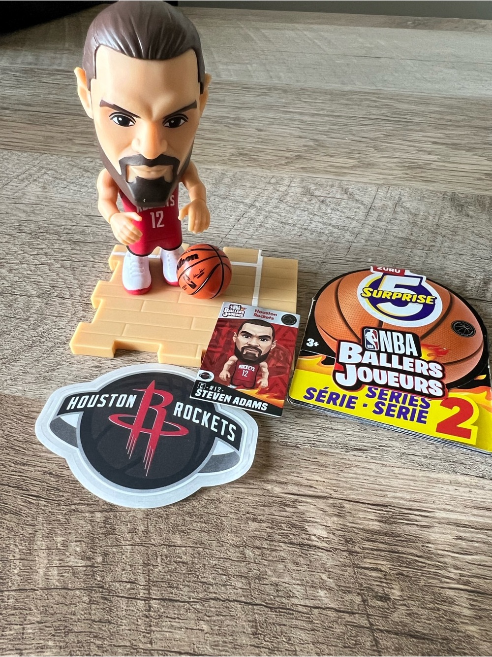 Houston Rockets Steven Adams ZURU NBA Baller Series 2